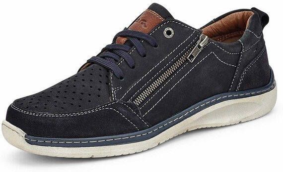 Sneakers Pedro van rundnubuckleer Van ARA blauw