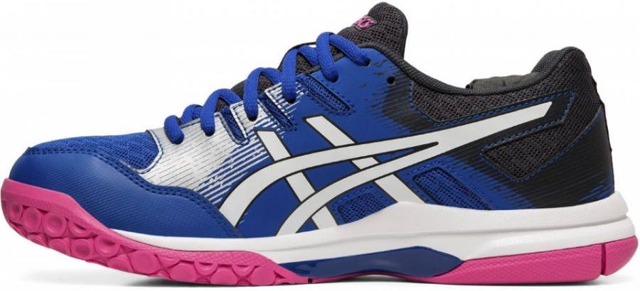 ASICS Gel-Rocket 9 zaalsportschoenen blauw/wit/roze