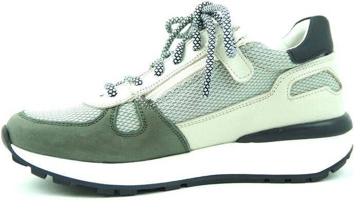 Braqeez Groene Vita Vienna Lage Sneakers