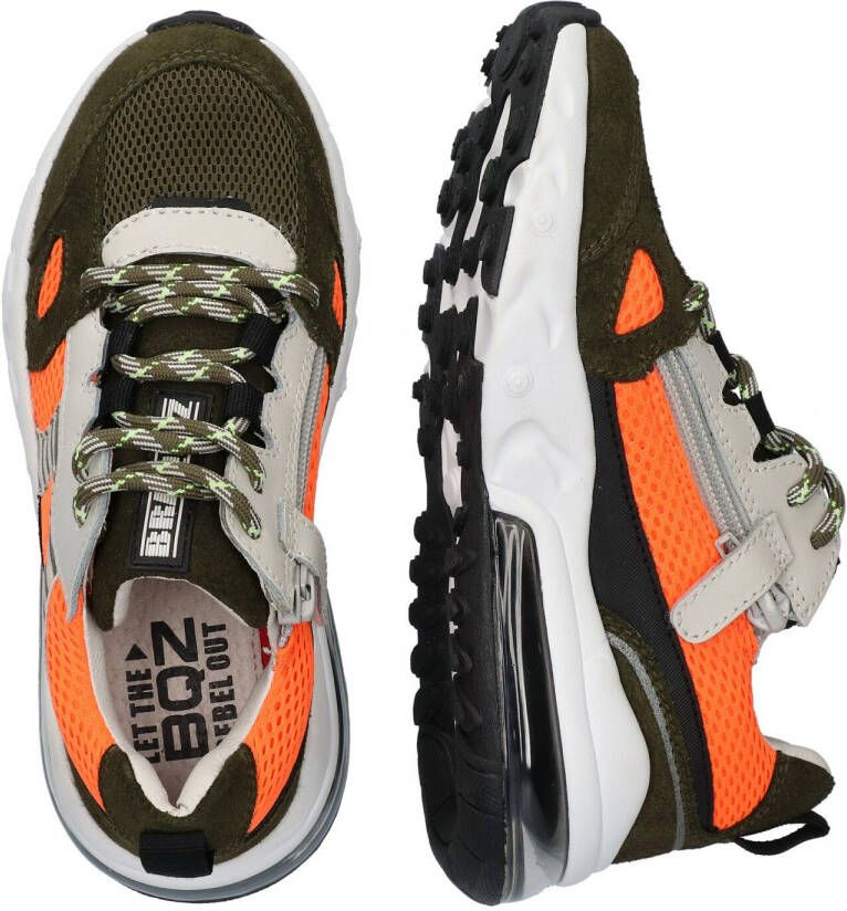 Braqeez Groene Tontje TOkyo Lage Sneakers