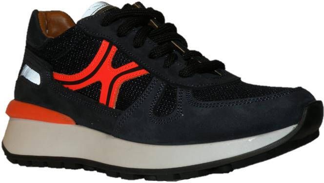 Braqeez Blauwe Lage Sneakers Vita Vienna