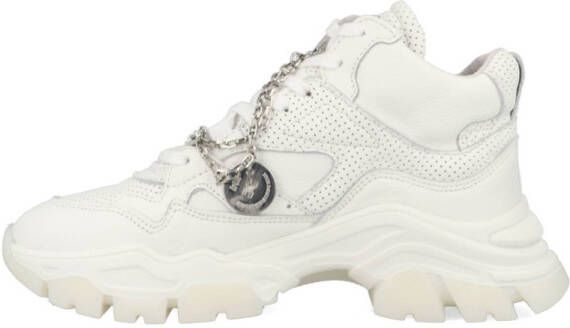 Bronx Witte Hoge Sneaker Tayke over 47309