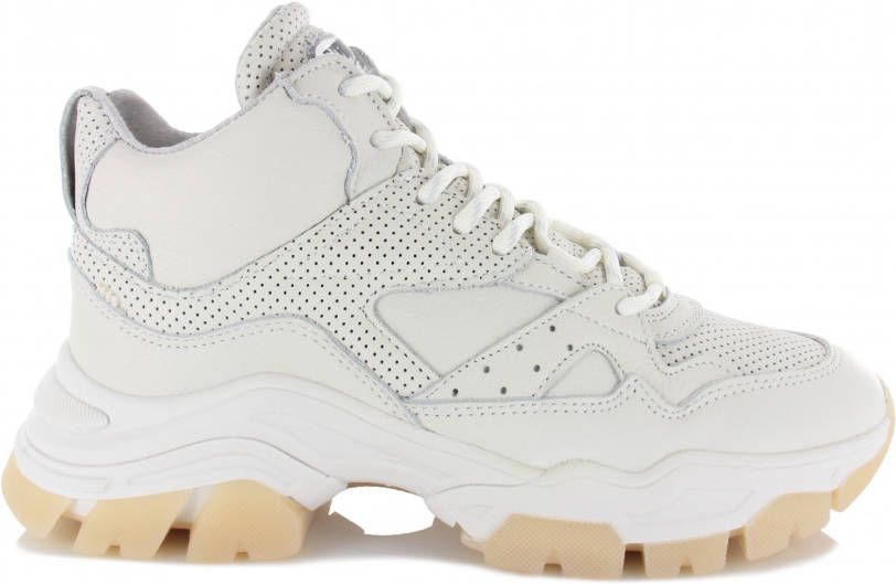 BRONX Tayke Over leren chunky sneakers off white