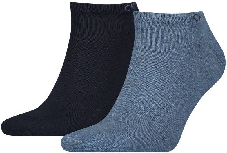 Calvin Klein Sokken Men Sneaker 2P Lichtblauw