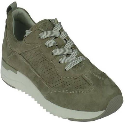 Caprice Kaia comfort suède sneakers wit