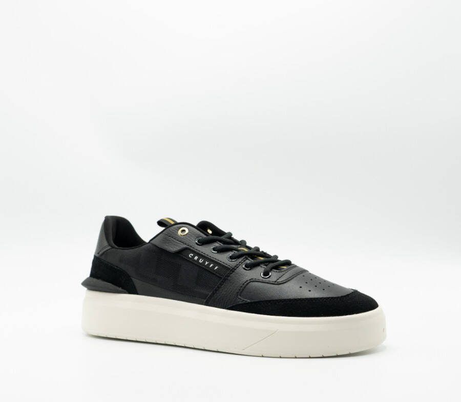 Cruyff Zwarte Lage Sneakers Endorsed Tennis