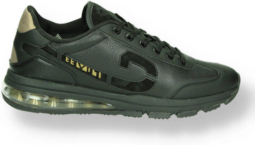 CRUYFF flash runner sneakers zwart heren