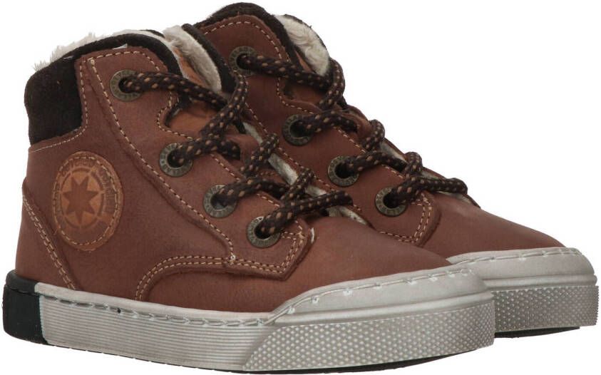 Develab Veterboot Jongens Bruin/Cognac