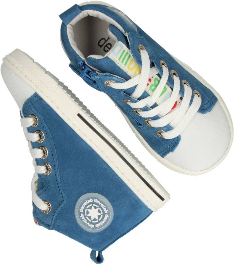 Develab 45745 623 Blue Suede Boots