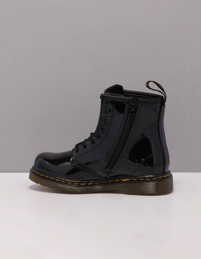Dr Martens Dr Martens 1460 T biker boot van leer met lak finish
