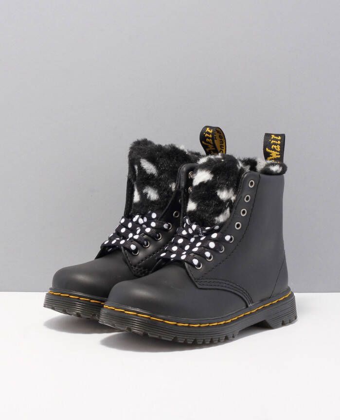 Dr Martens Dr. Martens 1460 Serena J leren veterboots zwart
