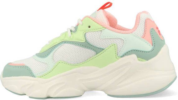 fila College CB Teens FFT0054.13229 Wit/Groen