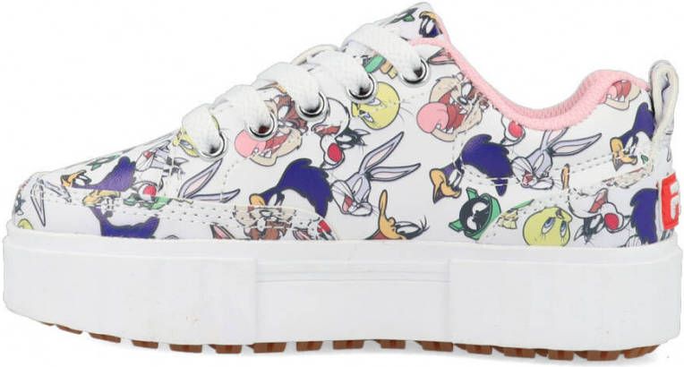 Fila Sandblast sneakers wit Imitatieleer 31221