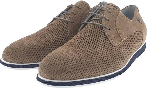 Floris van bommel Presli 02.20 Light Brown H Wijdte Veterschoenen