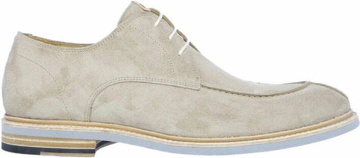 Floris van Bommel Veter schoenen , Bruin, Heren