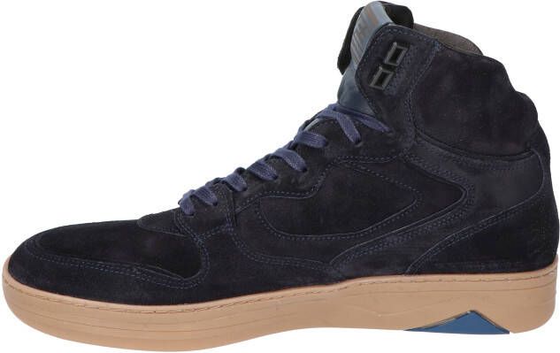 Floris van Bommel Sneaker van su&#xE8, de met doorgestikte details