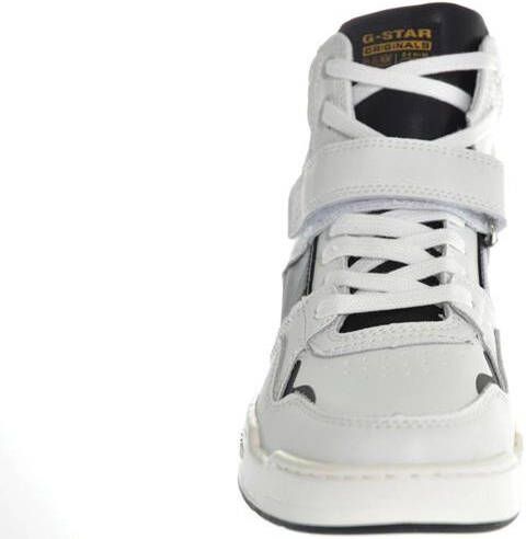 G-Star Witte G Star Raw Attacc Mid Lea W Hoge Sneaker