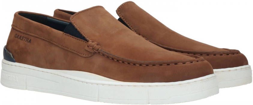 Gaastra Barrick heren instapper slip on cognac 43