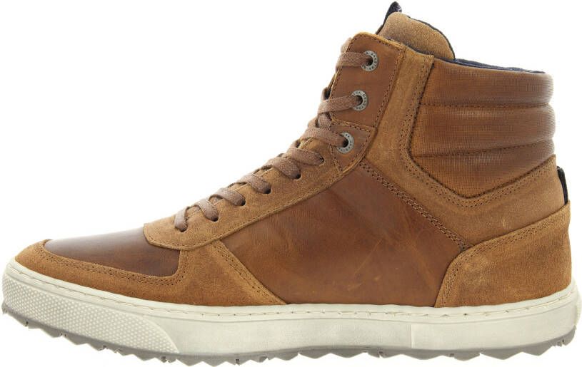 Gaastra Costa High Cognac Sneakers , Bruin, Heren