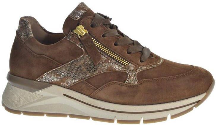 Gabor Sneaker Dames Bruin/Cognac