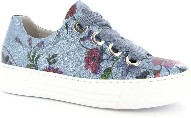 Gabor Dames Veterschoenen  Blauw