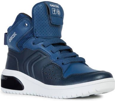 Geox J947qa halfhoge jongenssneaker navy, mt. 31