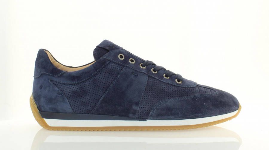 Giorgio 99210 Donker blauwe suede sneaker(341 Indaco )