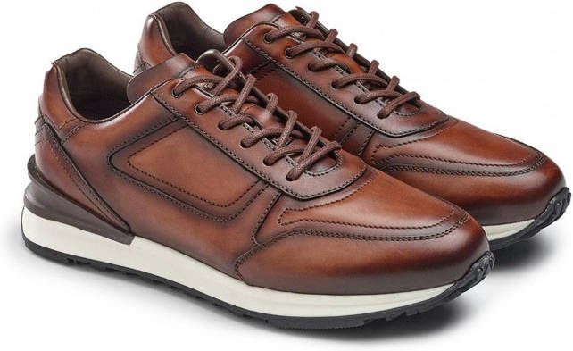Greve Cognac Lage Sneakers Podium 7258