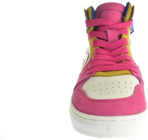 Hip H1665 Fuchsia Combi Sneakers hoge sneakers