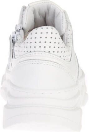 Hip H1760 leren chunky sneakers wit