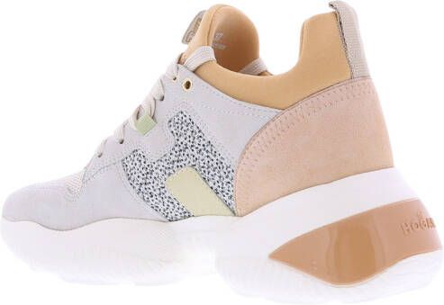 Hogan Interaction Sneakers , Beige, Dames