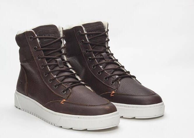 HUB Bruine Hoge Sneaker Dublin 2.0