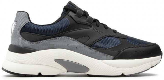 Hugo Boss schoen ardical run open blauw