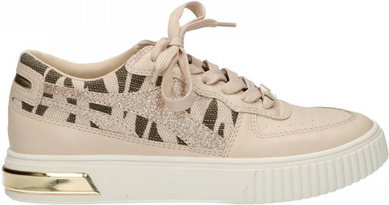 la strada Beige pu + zebra canwas 2101476 1022