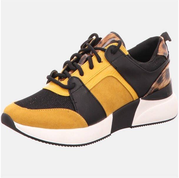 La Strada 1807433 sneakers zwart/okergeel