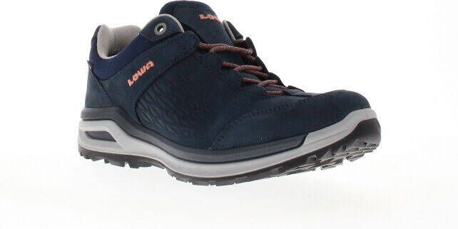 Lowa Locarno GTX Lo Wandelschoenen Dames Marineblauw/Oranje