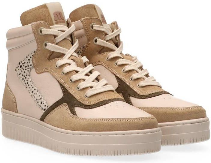 Maruti Mona Leather 66.1537.01 V45 Off White Dark Green , Beige, Dames