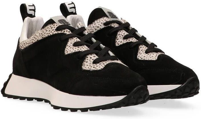 Maruti Kane Black Croco Lage sneakers