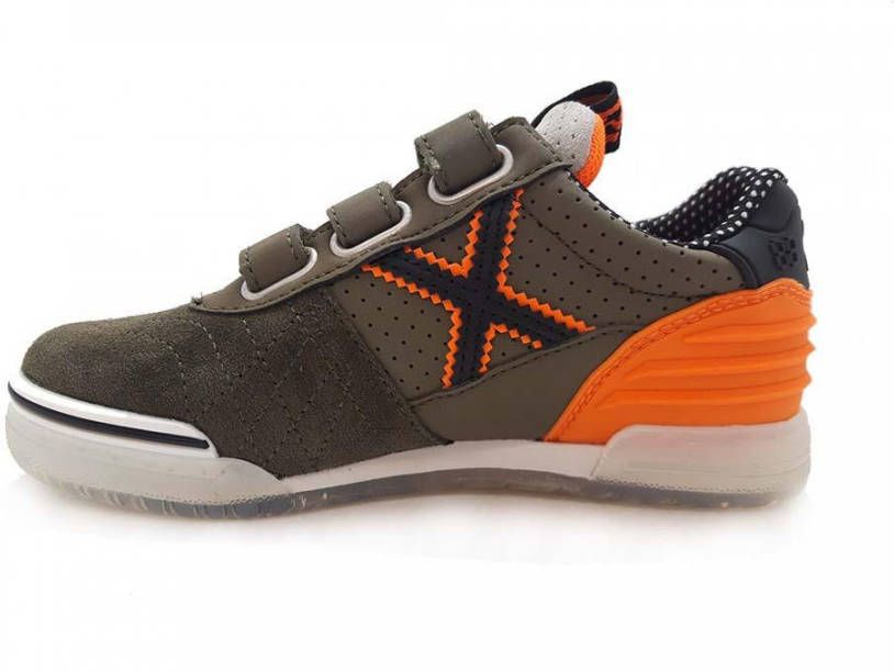 Munich Groene Lage Sneakers G3 Velcro