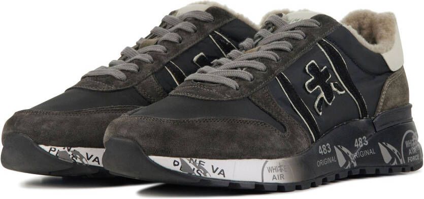 Premiata Heren leren heren sneakers lander vacht