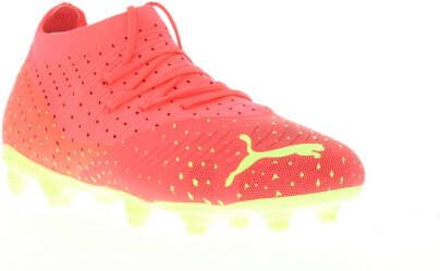 PUMA Future 3.4 Gras/Kunstgras Voetbalschoenen(MG)Kids Oranje Lichtgroen