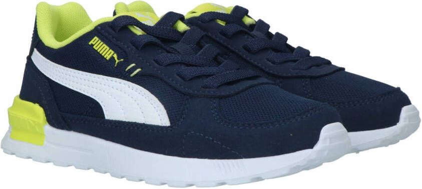 Puma Graviton sneakers blauw Textiel 82211
