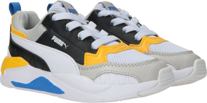 Puma X Ray 2 Square Sneaker Jongens Wit/Multi
