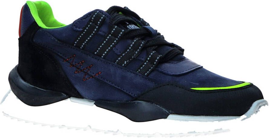 Red Rag 13533 nubuck sneakers blauw