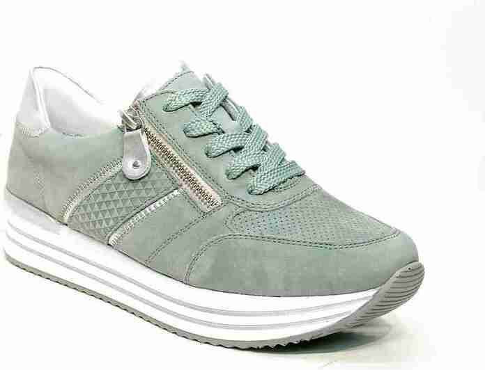 Remonte Plateausneakers met modieuze metallic details