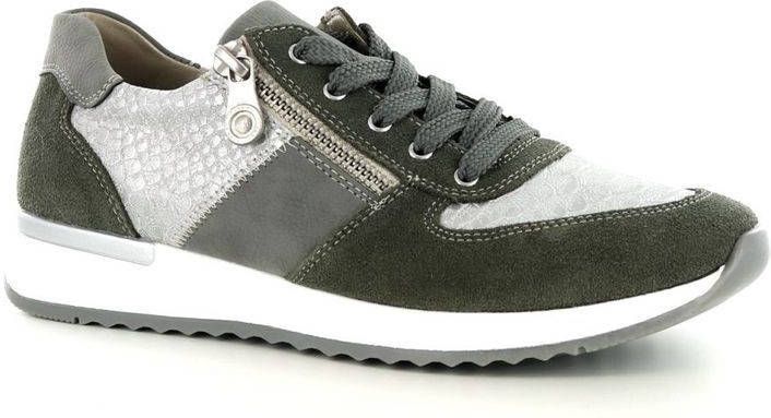 Rieker Dames Sneakers  Groen