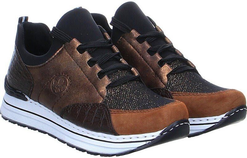 Rieker Slip on sneakers met glitter