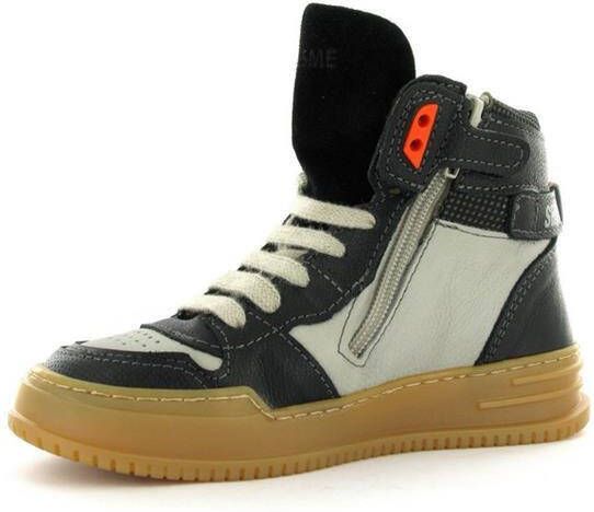 Shoesme Zwarte Hoge Sneaker Nb22w014