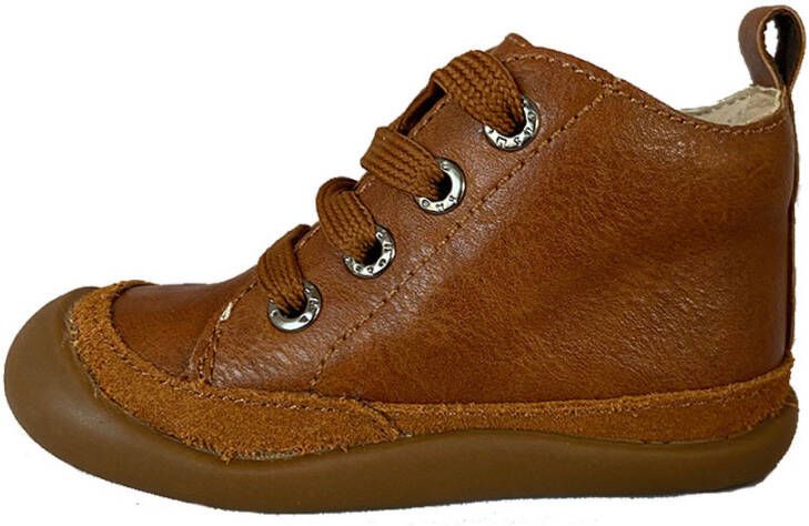 Shoesme BF8W001 C leren babyschoenen cognac