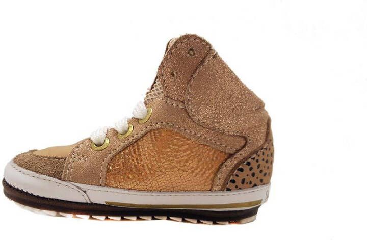 ShoesMe Roze Veterschoenen Flex Babyproof